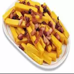 PORÇÃO DE POLENTA,BACON,QUEIJO,CHEDDAR