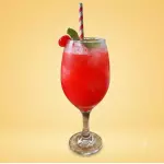 Soda saborizada de cereza