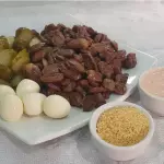 Porção de coração