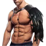 Disfraz Angel Negro Hombre