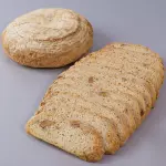 Rustic sourdough seed bread