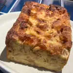 Croissant puding