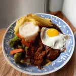 Marmita M - Bife de Alcatra à Cavalo