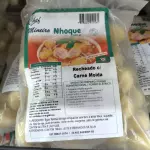 Nhoque com carne moída