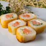 Haru Hot de salmão