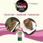 1 big hot skin+1 temaki skin+bebida