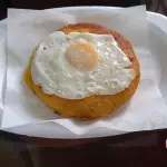 Tortilla de yuca+huevo
