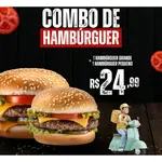 Dois Lanches um grande e um pequeno
