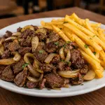 CARNE DE SOL COM FRITAS