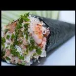 TEMAKI CAMARÃO EMPANADO COM CREAM CHEESE