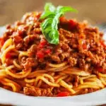 PASTA A LA BOLOGNESA