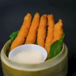 Langostinos crunch