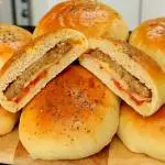 Hamburguer assado