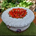 Torta tres leches de kilo con fruta