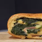Rollo jamón y queso