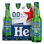 HEINEKEN LON NECK ZERO 330ML