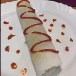 Tapioca de queijo com goiabada