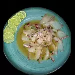 CARPACCIO PEIXE BRANCO