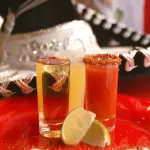 Tequila sencillo/sangrita