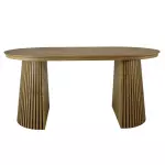 Mesa Base Madera Varillada 160x90
