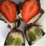 Bombom grande de fruta 5unid