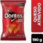 DORITOS QUESO ATREVIDO X 190 GR
