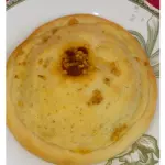 Calzone de frango e cheddar
