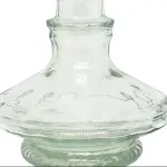 VASO TRANSPARENTE PARA NARGUILÉ