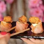 Salmão C/Tempurinha de Queijo Coalho