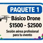 Paquete básico dron