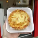 Quiche de frango com requeijão