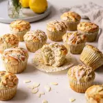 Muffins de limón y chia.