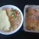 Contra filé à parmegiana