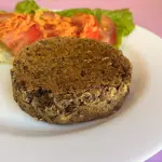 Hamburg. lenteja rellenas con queso
