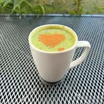 Latte Matcha Caliente