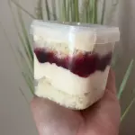 BOLO NO POTE NINHO C/ GELEIA DE MORA