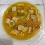 Sopa Creme De Legumes Com Palmito