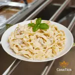 Spaguetti en Salsa Alfredo