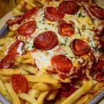FRIES FRENCH PIZZA 🍕🍟🍅