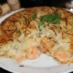 Batata rosti camarao