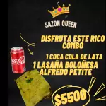 Combo de lasaña boloñesa petite