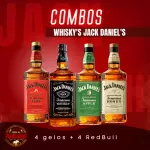 Combo Jack Daniel's C/ 4 adicionais