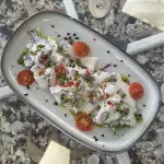 Carpaccio de pulpo
