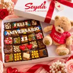 🧸Box Dulce Browie con Osito❤️