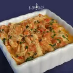 Frango desfiado com requeijão