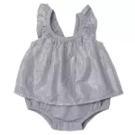 Vestido Hilos Plata