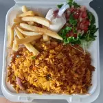 Arroz con pollo (arreglado )