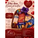 Cesta coração G Cacau show