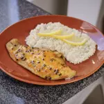 Filé de Linguado com Arroz de Coco