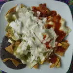 CHILAQUILES de birria de RES